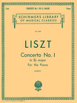 Concerto No. 1 in Eb: Schirmer Library of Classics Volume 1057 National Federation of Music Clubs 2024-2028 Piano Duets - Liszt, Franz (Composer), and Joseffy, Rafael (Editor)