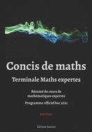Concis de maths terminale maths expertes