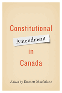 Constitutional Amendment in Canada