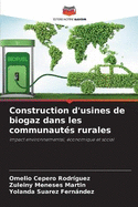 Construction d'usines de biogaz dans les communauts rurales