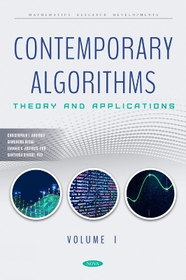 Contemporary Algorithms: Theory and Applications. Volume I - 