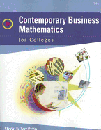 Contemporary Business Mathematics for Colleges - Deitz, James E, and Southam, James L