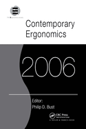 Contemporary Ergonomics 2006: Proceedings of the International Conference on Contemporary Ergonomics (Ce2006), 4-6 April 2006, Cambridge, UK