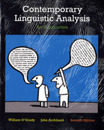 Contemporary Linguistic Analysis: An Introduction, Seventh Edition with access card