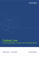 Contract Law: Commentaries, Cases and Perspectives