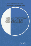 Contributions to Applied Linguistics (II)