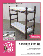 Convertible Bunk Bed: Intermediate-Level PVC Project for 18-Inch Dolls