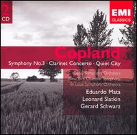 Copland: Symphony No. 3; Clarinet Concerto; Quiet City - David Shifrin (clarinet); Mark Hill (cor anglais); Neil Baum (trumpet)