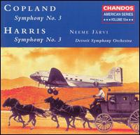 Copland: Symphony No. 3; Harris: Symphony No. 3 - Detroit Symphony Orchestra; Neeme Jrvi (conductor)