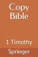 Copy Bible: 1 Timothy