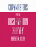 Copymasters for the Observation Survey