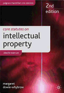 Core Statutes on Intellectual Property