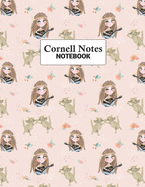 Cornell Notes Notebook: Efficient Note Taking System For College and University Students: Guitar Girl Cover Design