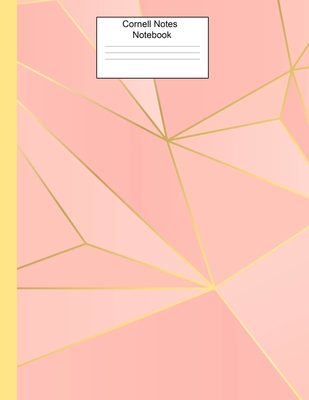 Cornell Notes Notebook: Pretty Pink Geometric Cornell Notebook for College, University, High School, Business or Research Notes-8.5x11-110 Pages-Efficient Way to Use Cornell Method Note Taking System - Ordinary Notebooks, Not Your
