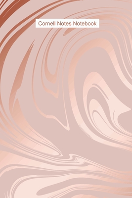 Cornell Notes Notebook: Small Rose Gold Cornell Notebook for College, University, High School, Business or Research Notes-6x9-Soft Matte Cover-100 Pages-Efficient Way to Use Cornell Method Note Taking System - Ordinary Notebooks, Not Your