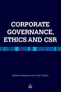 Corporate Governance Ethics and CSR