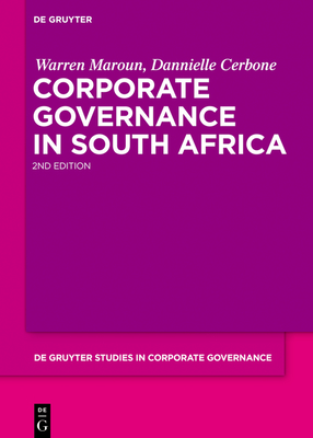 Corporate Governance in South Africa - Maroun, Warren, and Cerbone, Dannielle