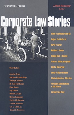 Corporate Law Stories - Ramseyer, J Mark
