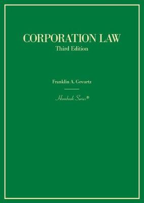 Corporation Law - Gevurtz, Franklin A.
