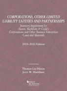 Corporations, Other Limited Liability Entities and Partnerships, Statutory Supplement, 2024-2025