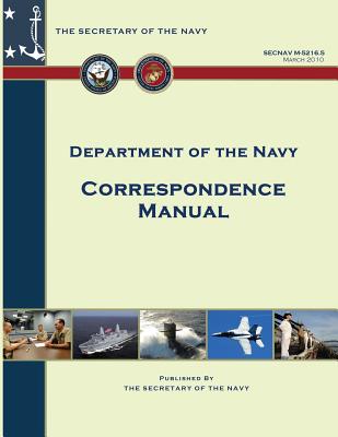 Correspondence Manual: SECNAV Manual M-5216.5 - Department of the Navy