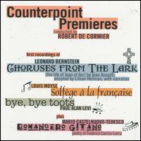 Counterpoint Premieres - Brett Murphy (bass); Claire Hungerford (soprano); Counterpoint; D. Thomas Toner (percussion); John Muratore (guitar);...