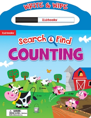 Counting Write & Wipe Handle Board Book - Kidsbooks (Editor)