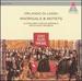 Orlando Di Lasso: Madrigals & Motets (Madrigale & Motetten) / Alsfelder Vokalensemble (Teldec)