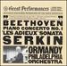 Beethoven: Piano Concerto No. 1 / Piano Sonata No. 26-Les Adieux, Opp. 15, 81a
