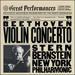 Beethoven: Violin Concerto (Cbs Great Performances)