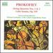 Prokofiev: String Quartets 1 & 2 / Cello Sonata