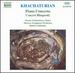 Khachaturian-Piano Concerto; Concerto-Rhapsody for Piano and Orchestra