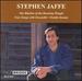 Stephen Jaffe: the Rhythm of the Running Plough; Four Songs With Ensemble; Double Sonata