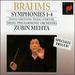 Symphonies 1-4 / Tragic Overture Op 81 / Variations on a Theme of Haydn Op 56a