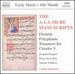 The a-La-Mi-Re Manuscripts-Flemish Polyphonic Treasures