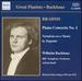 Brahms-Piano Concerto No 1; Piano Works