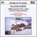 Piston: Violin Concertos 1, 2, Fantasia