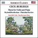 Burleigh: Music for Violin & Piano