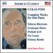 Foss: Complete Works for Solo Piano