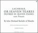John Dowland: Lachrim, or Seaven Teares
