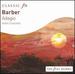 Barber: Adagio, Violin Concerto