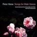 Songs for Male Voices [Michal Schnwandt, Amalie Malling] [Dacapo: 6220598]