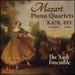 Mozart: Piano Quartet in G minor, K478; Piano Quartet in E flat, K493