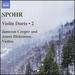 Spohr: Violin Duets 2 [Jameson Cooper; James Dickenson] [Naxos: 8573918]