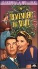 Remember the Night [Vhs]