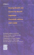CPAG's Housing Benefit and Council Tax Benefit Legislation 2007-2008