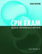 Cph Exam Quick Reference Review: .