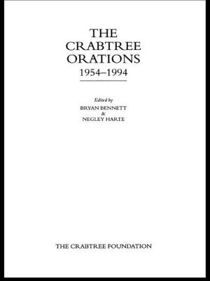 Crabtree Orations 1954-1994  T - Bennet, Bryan
