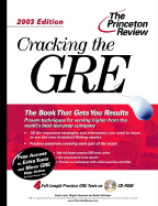 Cracking the GRE with Sample Tests on CD-ROM, 2003 Edition