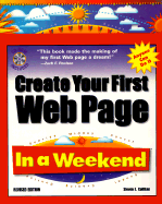 Create Your First Web Page in a Weekend - Callihan, Steven E